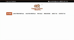 Desktop Screenshot of coppercanyonrealty.com